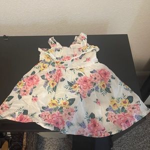 Janie and Jack Floral Dress 12-18months